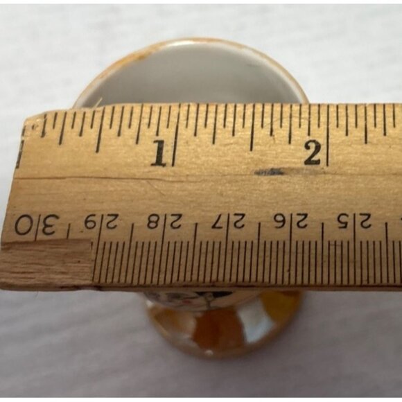 Charlie McCarthy Ceramic Egg Cup Luster Ware Japan Vintage 1930s - Picture 9 of 9